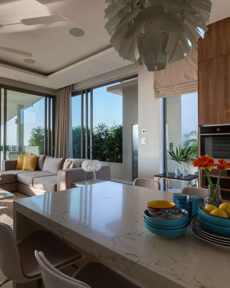 Kitchen, Living Room
