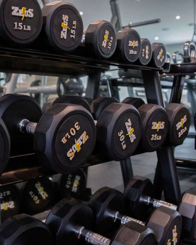 Private Gym with weights